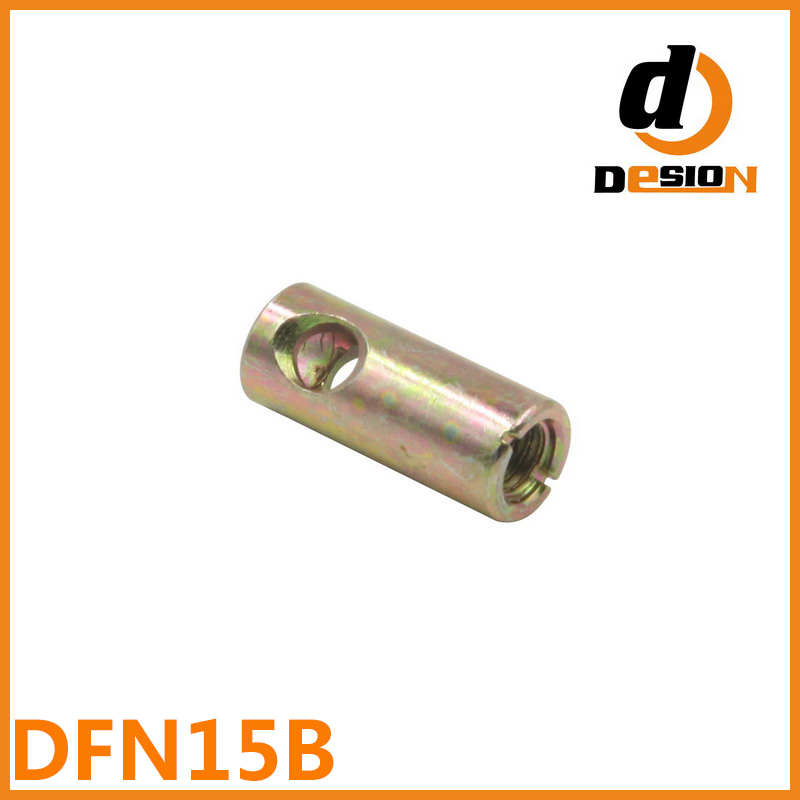 Round Tube Type Cross Nut in Slot Driver DFN15B