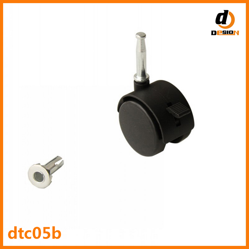 socket bolt caster with brake DTC05B