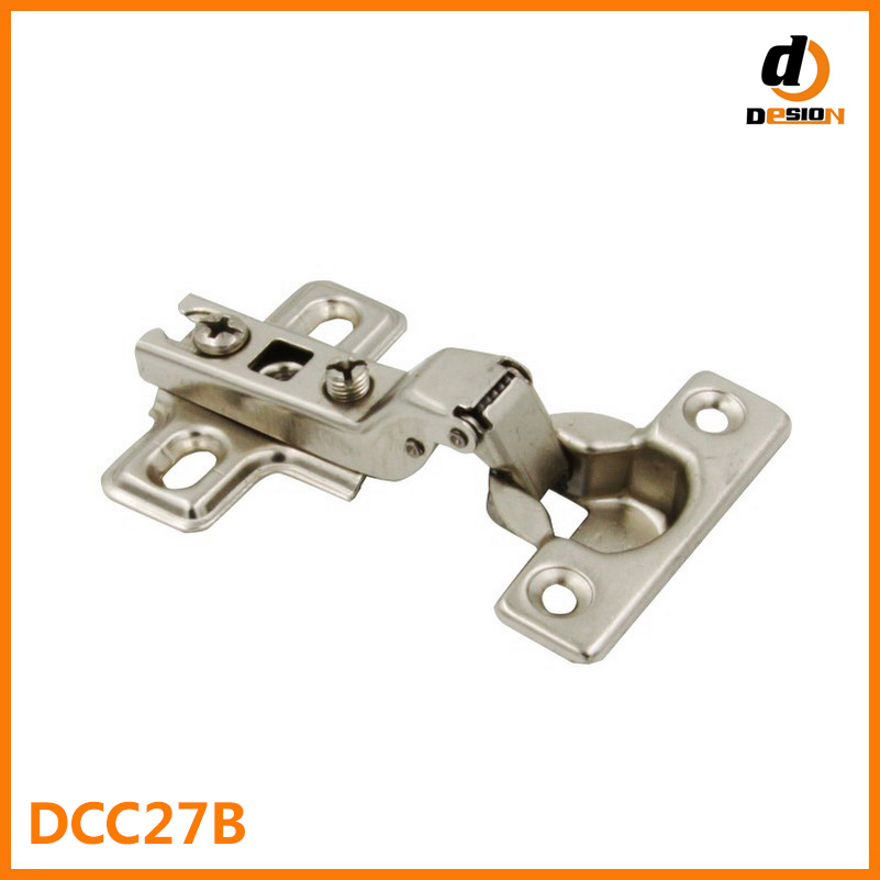 Half overlay mini concealed hinge DCC27B