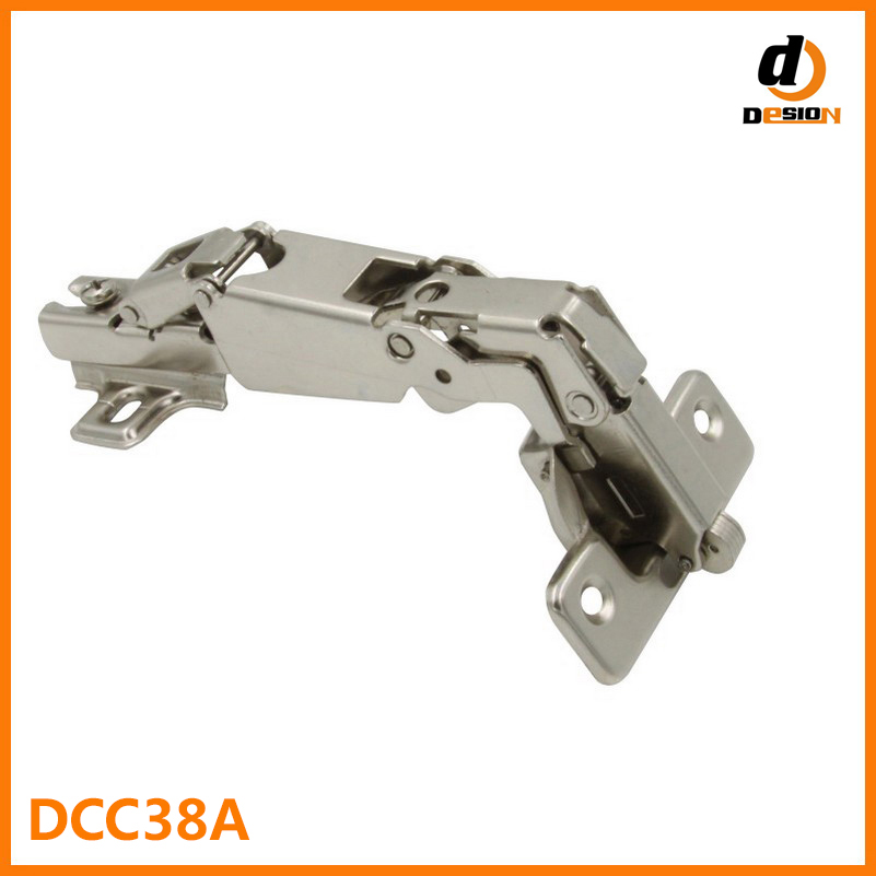Full overlay large open concealed hinge DCC38A