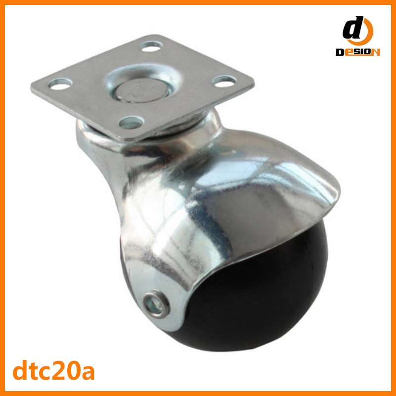 T plate ball caster without brake DTC20A