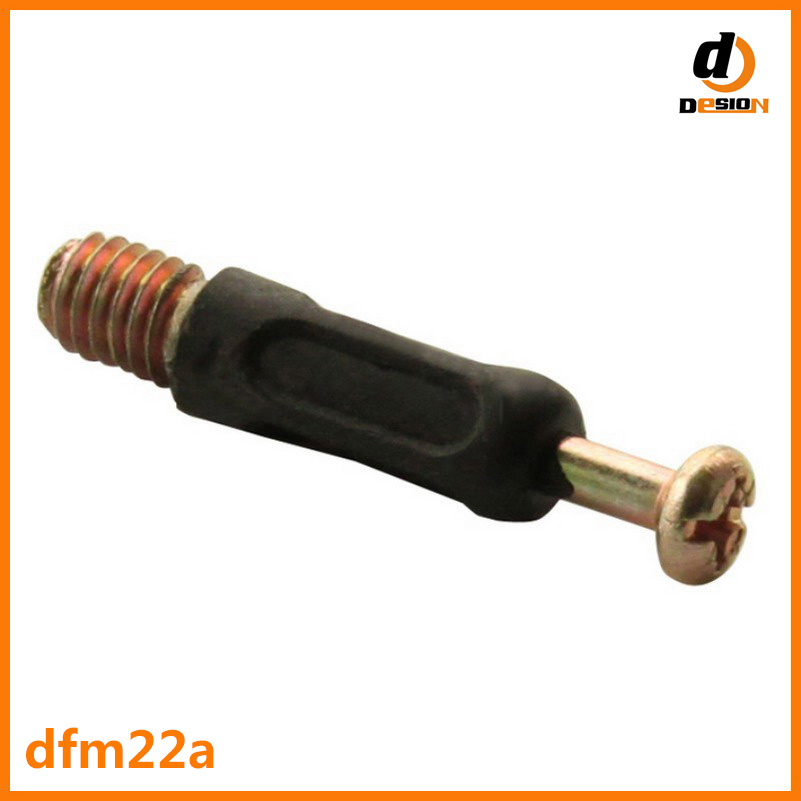 Plastic Warpped Steel Minifix Bolt (DFM22A)