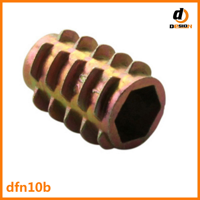 hrough Zamac Insert Nut in Hexagonal Without Head(DFN10B)