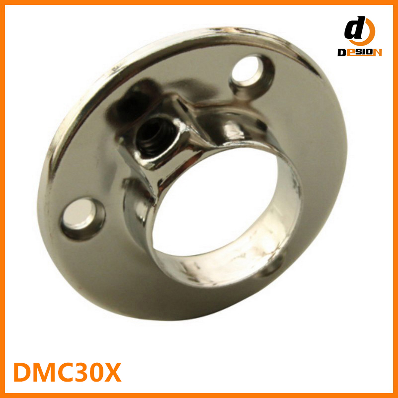 25mm Daimeter Steel Wardrobe Tube Holder DMC30X