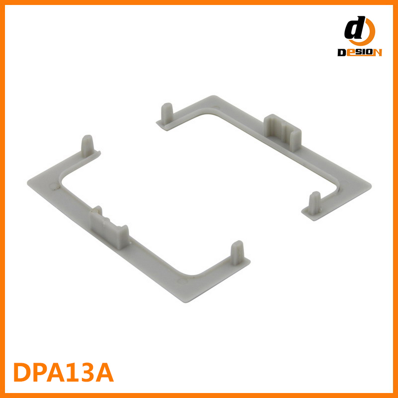 Plastic end caps for gola profile C type(DPA13A-B)